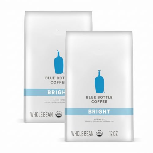 Image 2 of 12 Ounce (Pack of 2) for the product Blue Bottle Coffee Bright Blend Whole Bean Organic Coffee