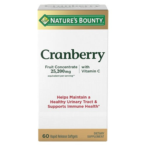 Nature's Bounty Triple Strength Natural Cranberry 60 caps