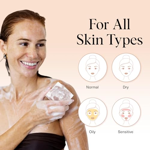 Image 4 of Kitsch Shea Butter Exfoliating Body Wash Bar Soap – 4 oz