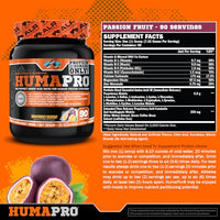 Thumbnail for Image 2 of ALR Industries Humapro Vegan EAA Formula Passion Fruit 90 Servings