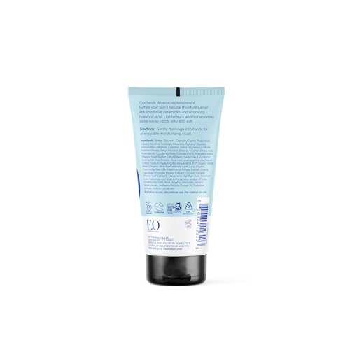 Image 2 of EO Unscented Hand Cream, Dry Skin Moisturizer, 2.5 oz 2-Pack