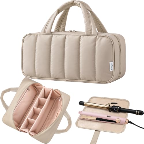 Image 3 of Camel for the product KarSyon Hair Tool Travel Bag