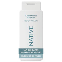 Thumbnail for Image 1 of Default Title for the product Native Clean Body Wash for Women & Men, Cashmere & Rain Scent, 18 fl oz