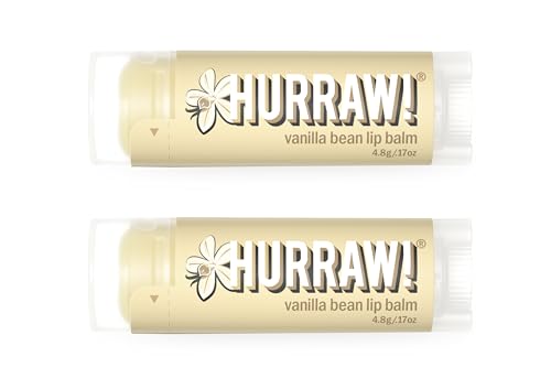 Image 1 of Default Title for the product HURRAW! Vanilla Bean Lip Balm, 2 Pack