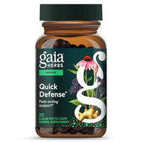 Thumbnail for Image 2 of Standard Packaging / 20 Count (Pack of 1) for the product Gaia Herbs Quick Defense