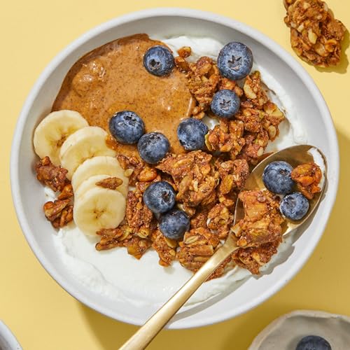 Image 6 of purely elizabeth. Banana Nut Butter Keto Granola Grain-Free 3 Ct 8oz Bags