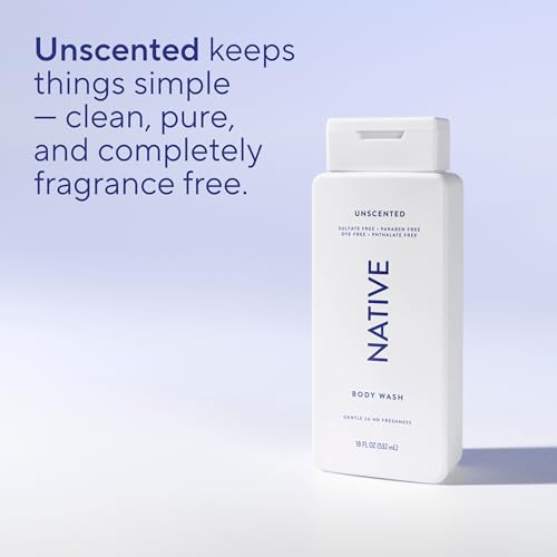 Image 5 of Native Clean Body Wash Unscented 18 fl oz