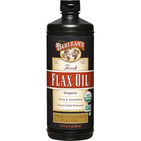 Thumbnail for Image 1 of 32 Fl Oz (Pack of 1) for the product Barlean's Organic Flaxseed Oil
