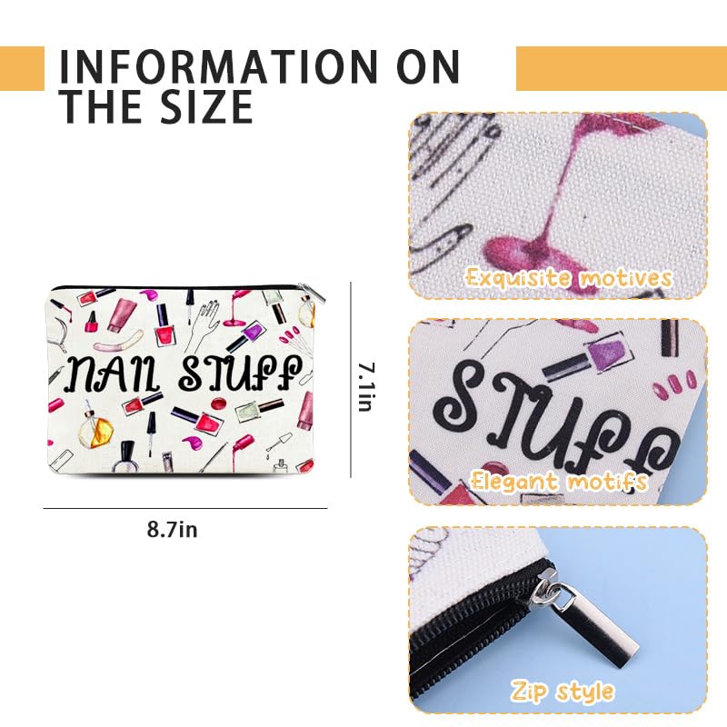 Image 7 of ShiQiao Spl Nail Stuff Makeup Pouch Bag