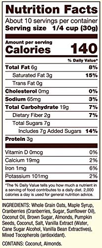 Image 3 of Bob's Red Mill Pan-Baked Granola Cranberry Almond, 11 Ounce (Pack of 2)