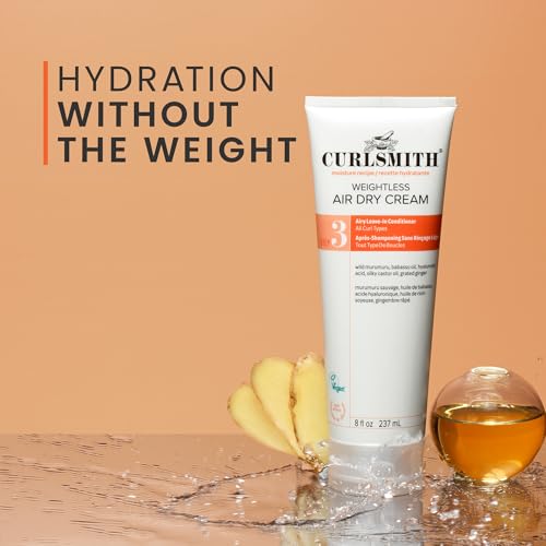Image 8 of CURLSMITH Weightless Air Dry Cream Leave In for Curly Hair
