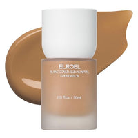 Thumbnail for Image 4 of No.470 for the product ELROEL Blanc Cover Foundation - K Beauty Liquid Foundation Makeup