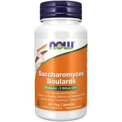 Now Foods Saccharomyces Boulardii Gastrointestinal Support 60 Vcaps