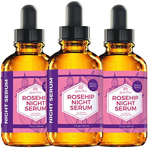 Image 4 of Leven Rose Rosehip Oil Night Face Serum 1 oz