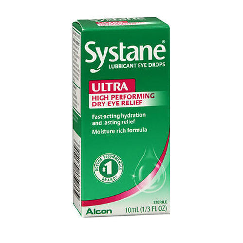 Alcon Systane Ultra Lubricant Eye Drops 0.34 Oz