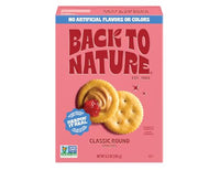 Thumbnail for Image 1 of Default Title for the product Back to Nature Classic Round Crackers, Non GMO Plant Based Snack, 1pk