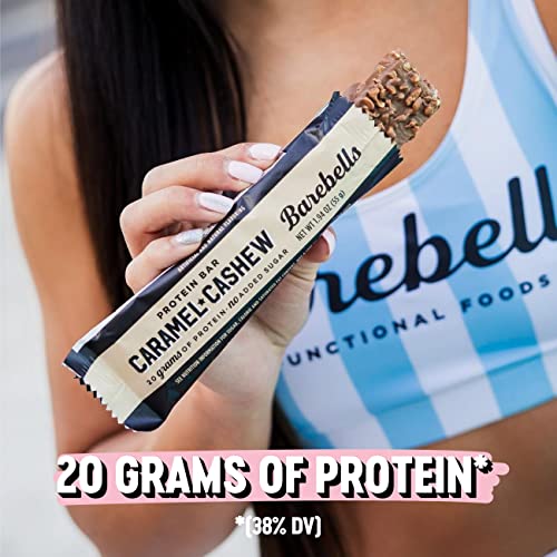 Image 4 of BAREBELLS Protein Bars Caramel Cashew - 12 Count, Pack of 2