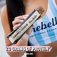 Thumbnail for Image 4 of BAREBELLS Protein Bars Caramel Cashew - 12 Count, Pack of 2