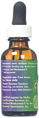Thumbnail for Image 2 of FLOWER ESSENCE SERVICES Dropper Herbal Supplements, Pretty Face, 1 Ounce