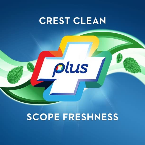 Image 6 of Crest Toothpaste 5.4 Ounce Plus Scope Whitening Minty Fresh Pack of 6