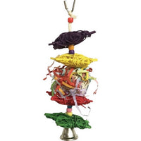 Thumbnail for Happy Beaks Crinkle Crinkle Little Star Bird Toy 8.26 X 2.56 X 2.56 by A&E Cage Company