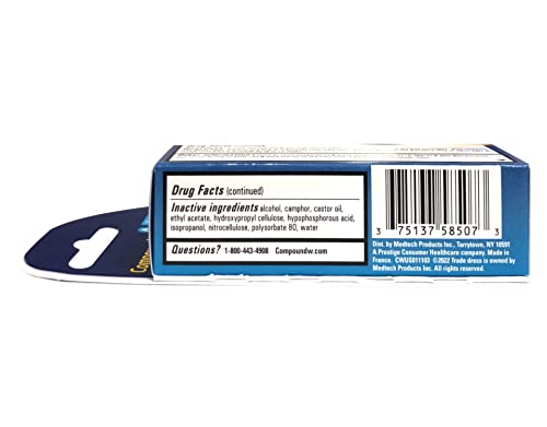 Image 6 of Compound W Wart Remover Fast-Acting Gel, 0.25 oz Pack of 3