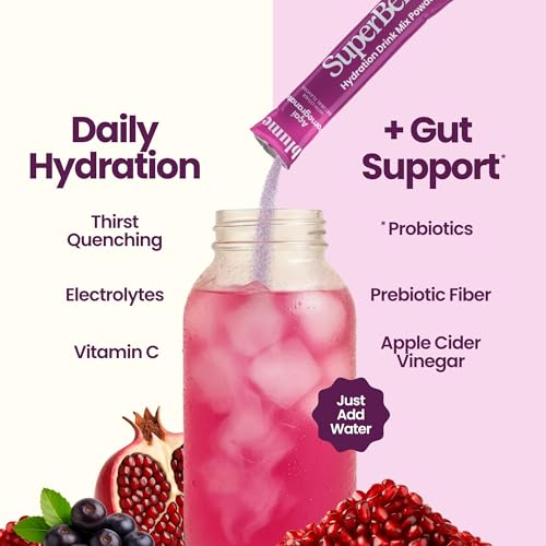 Image 4 of Blume SuperBelly Variety Pack Gut Health + Hydration Powder 20 sticks