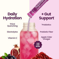 Thumbnail for Image 4 of Blume SuperBelly Variety Pack Gut Health + Hydration Powder 20 sticks