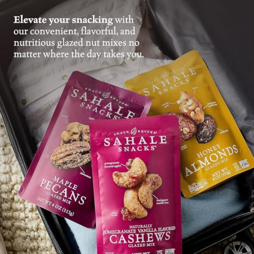 Image 5 of Sahale Snacks Glazed Mix Nut Blend Variety Pack, 4 Oz Grab & Go Bags