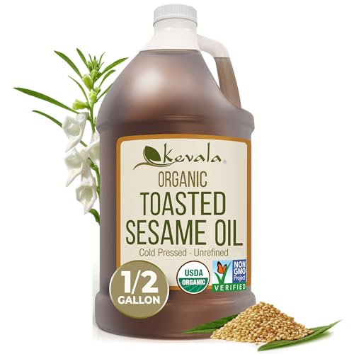 Image 1 of 64 Fl Oz (Pack of 1) for the product Kevala Organic Toasted Sesame Oil