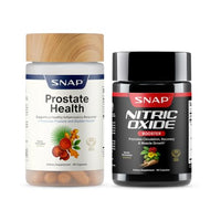 Thumbnail for Image 2 of 150 Count (Pack of 1) for the product Snap Supplements Prostate Health + Nitric Oxide Booster Bundle, 90 Caps Ea