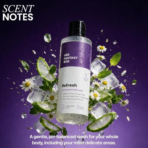 Image 6 of Her Fantasy Box Refresh pH Balancing Shower Gel 16 oz