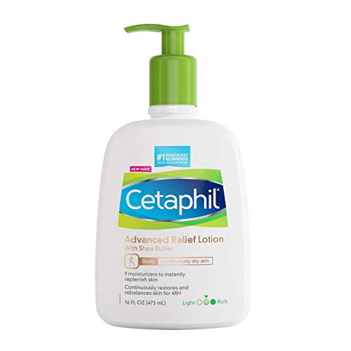 Image 2 of Unscented / 16 Ounce (Pack of 1) for the product Cetaphil Advanced Relief Lotion