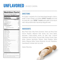 Thumbnail for Image 2 of Isopure Essentials 100% Whey Protein Powder, Unflavored 12.38 OZ