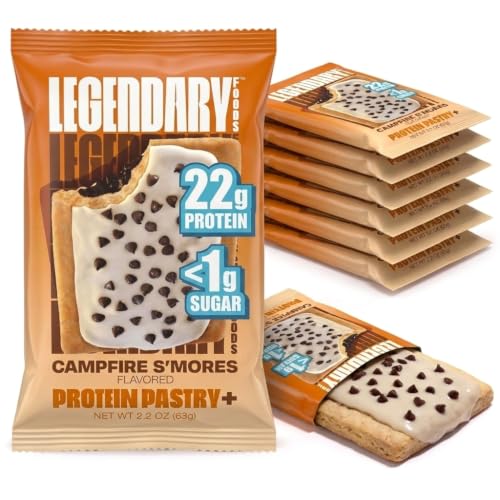Image 5 of Campfire S'mores for the product Legendary Foods Protein Pastry Protein Bar Alternative