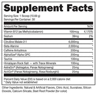Thumbnail for Image 2 of Bucked Up Pre Workout Powder (Strawberry Kiwi)