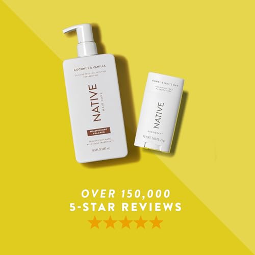 Image 6 of Native Deodorant Contains Naturally Derived Ingredients, 72 Hour Odor Control, Deodorant for Women and Men, Aluminum Free, Honey & White Oak 2.65oz