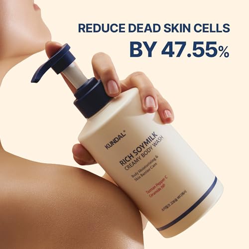 Image 10 of KUNDAL Soymilk Body Wash and Body Cream Set