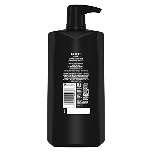 Image 2 of AXE 2-in-1 Shampoo & Conditioner Apollo Wash & Care 28 oz 4 Count