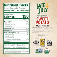 Thumbnail for Image 2 of Late July Organic Multigrain Sweet Potato Tortilla Chips, 7.5 Oz Pack of 2