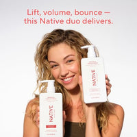 Thumbnail for Image 6 of Native Volumizing Shampoo Berries & Vanilla Cream 16.5 fl Oz.
