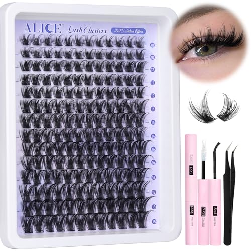 Image 29 of C - Wispy 01 Kit for the product ALICE Lash Clusters Eyelash Extensions