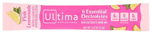 Image 1 of Default Title for the product Ultima Replenisher Pink Lemonade Electrolyte Drink Mix Single, 0.12 OZ