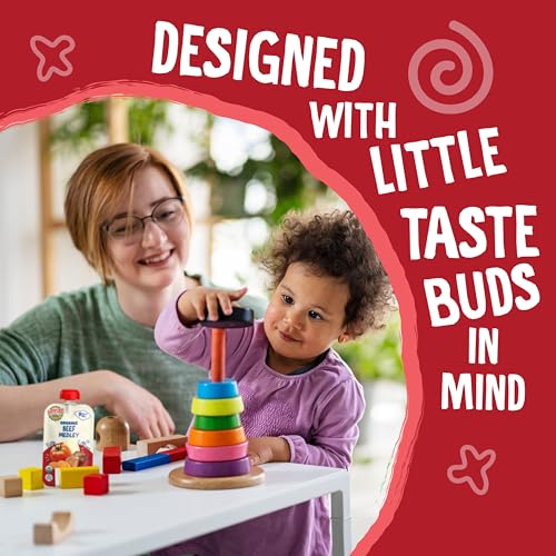 Image 5 of Earth's Best Organic Baby Food Pouches, 9+ Months, Beef Medley, 4 Ounce, Pack of 12