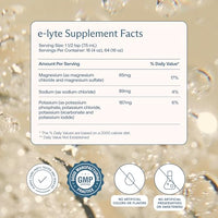 Thumbnail for Image 4 of BodyBio e-Lyte Sugar Free Electrolyte for Hydration, Energy & Cramp Relief