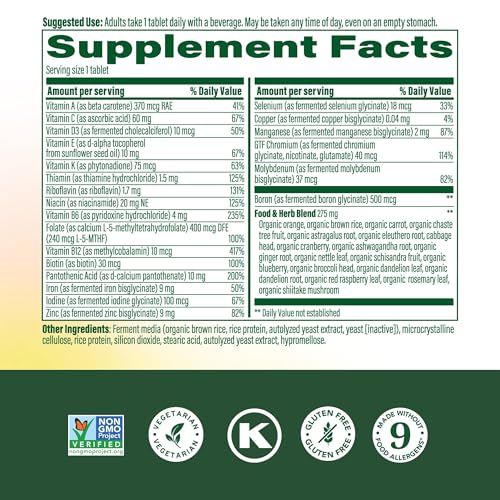 Image 5 of MegaFood One Daily Multivitamin for Women with 22 Nutrients