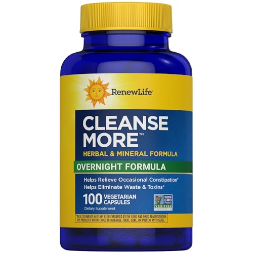 Image 2 of 100 Count (Pack of 1) for the product Renew Life Cleanse More Vegetarian Capsules