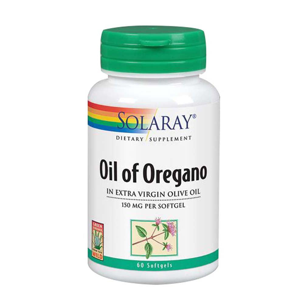 Solaray Oil of Oregano 60 Softgels