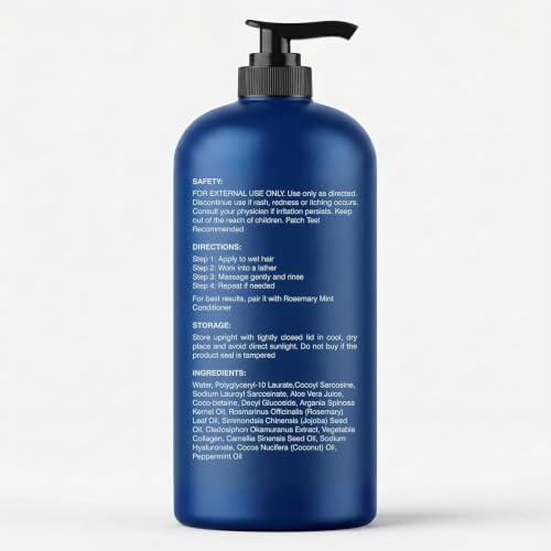 Image 5 of Botanic Hearth Rosemary Mint Shampoo Thickening Formula 16 fl oz