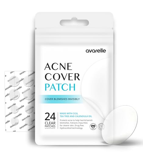 Image 4 of 24 Count (Pack of 1) for the product AVARELLE Hydrocolloid Pimple Patches